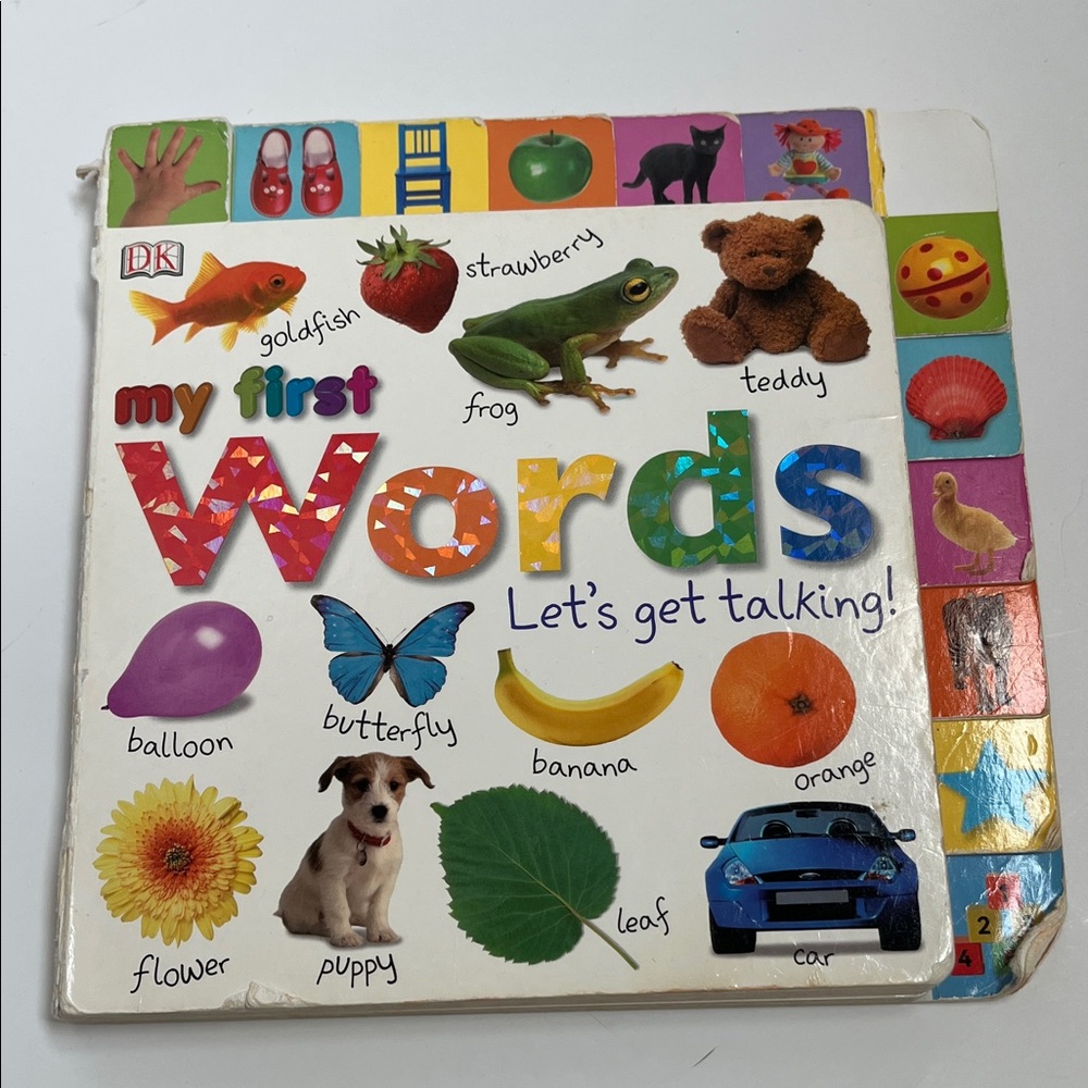 My First Words Kids Book